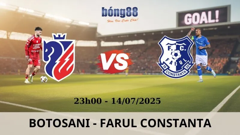Nhận Định Bóng Đá - Botosani vs Farul Constanta 14/07/2025